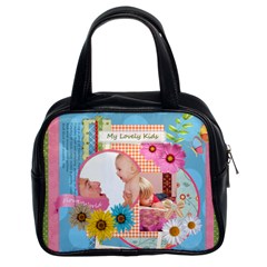 flower kids - Classic Handbag (Two Sides)