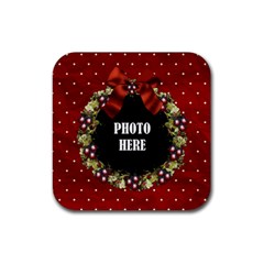 All I Want for Christmas Coaster 2 - Rubber Coaster (Square)