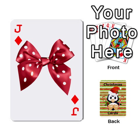 Jack Christmas Cards Stocking Stuffer By Laurrie Front - DiamondJ