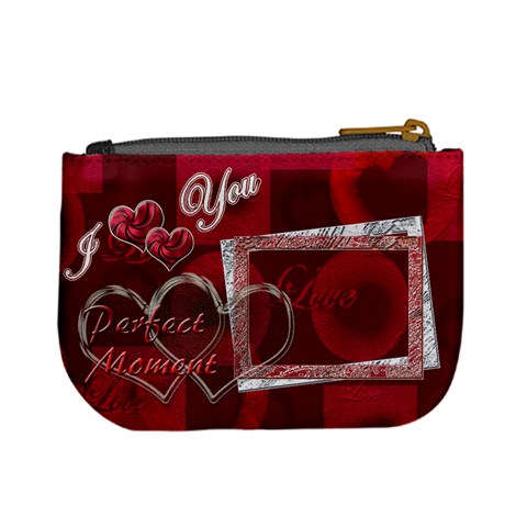 I Heart You Magical Moment Coin Purse By Ellan Back