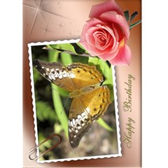 Birthday (any occasion) Card (5x7) 1 - Greeting Card 5  x 7 