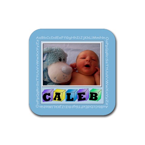Baby Abc Coaster By Mum2 Front
