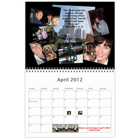 Calendar2012 By Shelley Peterson Apr 2012