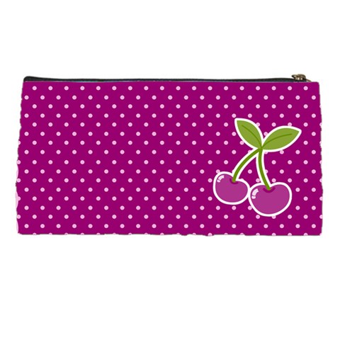 Cherry Pencil Case 01 By Carol Back