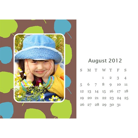 Calendar By Divad Brown Aug 2012