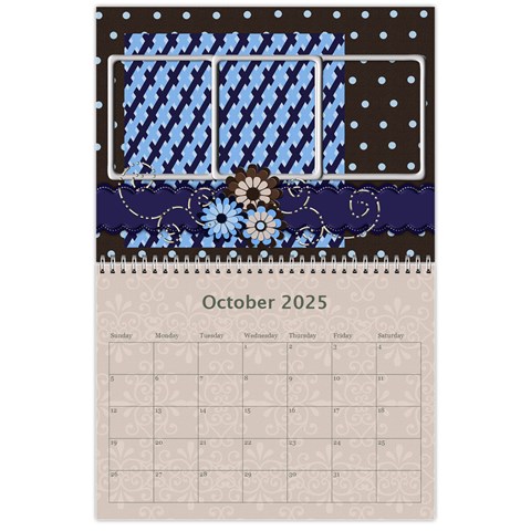 2025 Wall Calendar 11x8 5 By Angel Oct 2025