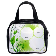 green - Classic Handbag (One Side)