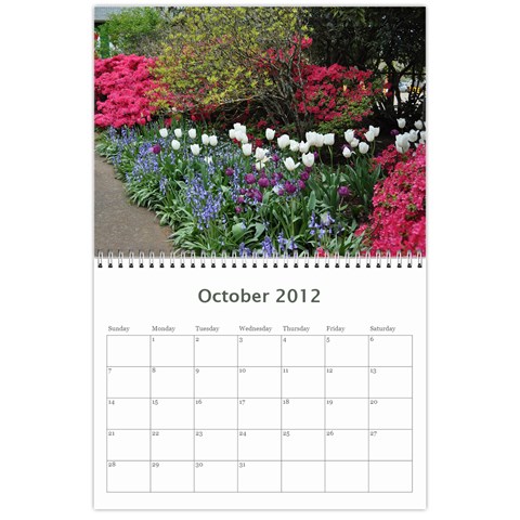 2012 D R  Calendar By Kathie Thomas Oct 2012