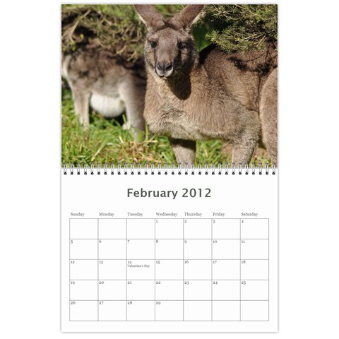 2012 D R  Calendar By Kathie Thomas Feb 2012