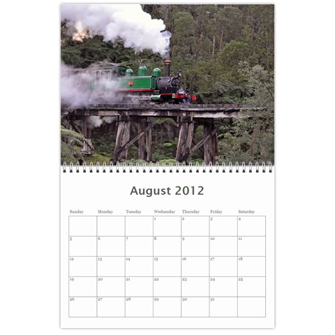 2012 D R  Calendar By Kathie Thomas Aug 2012