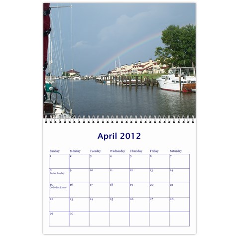 2012 Calendar V 1 By Cay Apr 2012