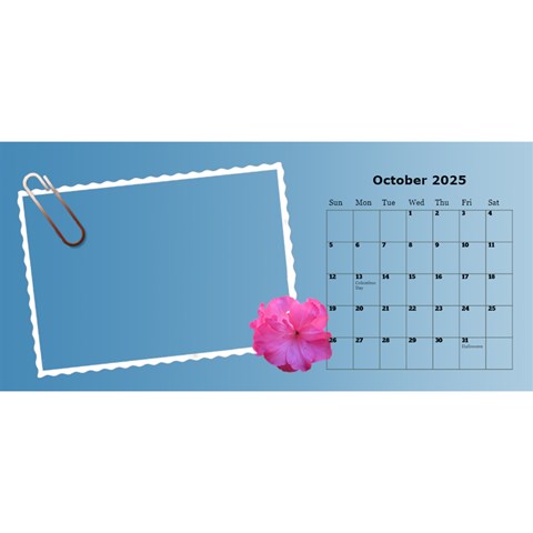 Postcard Desktop Calendar By Deborah Oct 2025