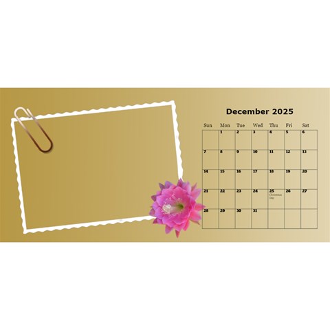 Postcard Desktop Calendar By Deborah Dec 2025