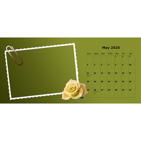 Postcard Desktop Calendar By Deborah May 2025