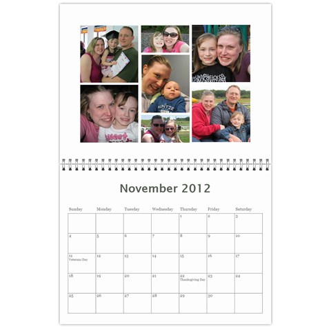 Mom And Dad R 2012 Calendar By Amy Roman Nov 2012