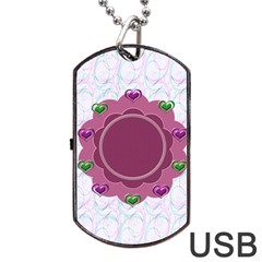 Love dogtag usb 1s - Dog Tag USB Flash (One Side)