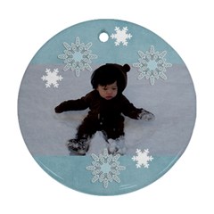 Round Ornament (Two Sides): Holidays5