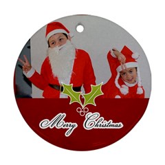 Round Ornament (Two Sides): Holidays6