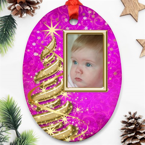 My Little Princess Ornament By Deborah Front