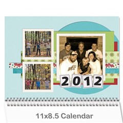 Gift Calendar 2012 - Wall Calendar 11  x 8.5  (12-Months)