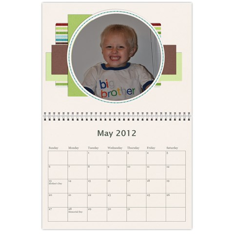 Gift Calendar 2012 By Kristi May 2012