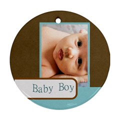 baby - Round Ornament (Two Sides)
