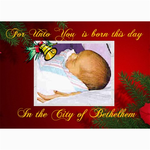 Bethlehem Christmas Photo Card By Kim Blair 7 x5  Photo Card - 2