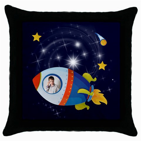 Rocket Man Pillow 2 By Catvinnat Front