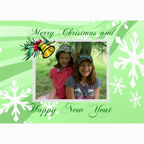 Christmas Card 2 By Jolene 7 x5  Photo Card - 1