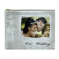 Our Wedding (XL) Cosmetic Bag (7 styles) - Cosmetic Bag (XL)