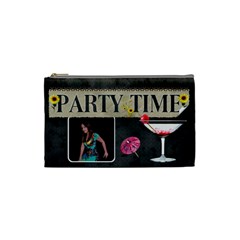 Party Time Small Cosmetic Bag (7 styles) - Cosmetic Bag (Small)