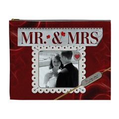 Mr. and Mrs. XL Cosmetic Bag (7 styles) - Cosmetic Bag (XL)