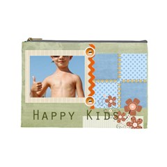 happy kids - Cosmetic Bag (Large)