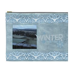 Winter Wonderland Extra Large Cosmetic Bag (7 styles) - Cosmetic Bag (XL)