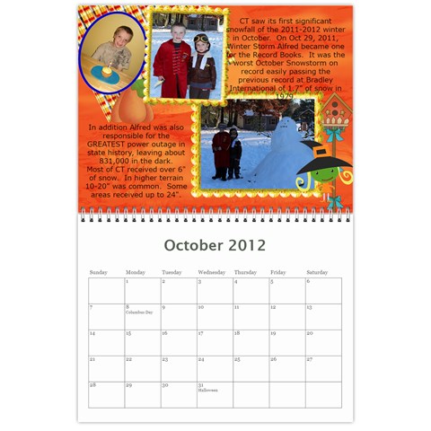 Calendar Mom D 2012 By Andrea Oct 2012