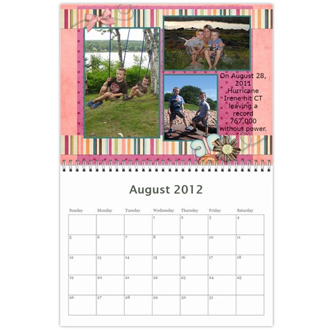 Calendar Mom D 2012 By Andrea Aug 2012