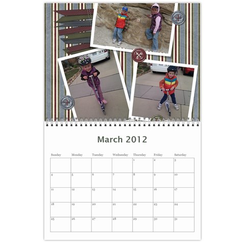 Calendar 2012 By Marion Gates Mar 2012