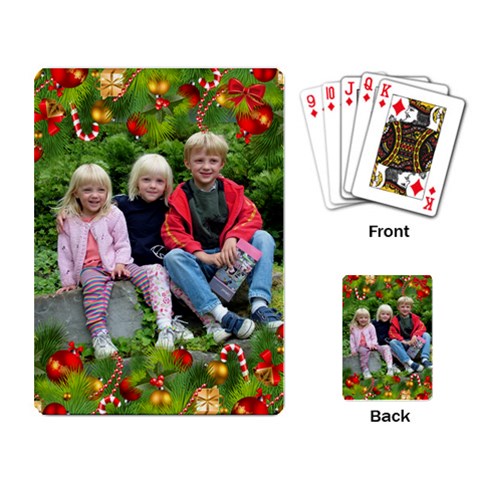 Christmas Playing Cards By Deborah Back