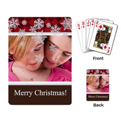 merry christmas - Playing Cards Single Design (Rectangle)