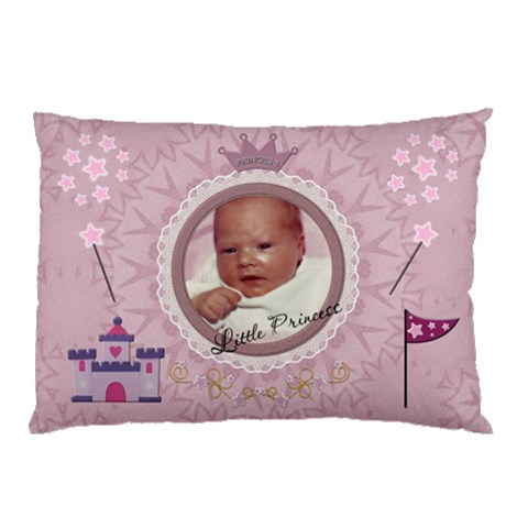 Little Princess Pillow Case By Lil 26.62 x18.9  Pillow Case