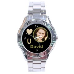 Gold Love u Analogue watch - Stainless Steel Analogue Watch