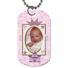 Little Princess 2-sided Dog Tag