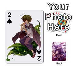 Touhou Playing Card Deck Reisen Back - Playing Cards 54 Designs (Rectangle)