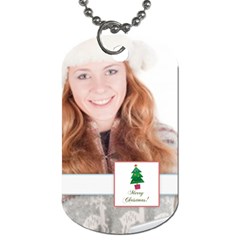 christmas - Dog Tag (Two Sides)