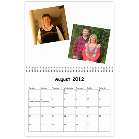 Martel 2012 Calendar By Canadianfolk Aug 2012