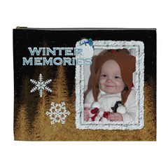 Winter Memories XL Cosmetic Bag (7 styles) - Cosmetic Bag (XL)
