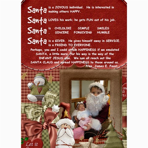 Christmas Card By Gay 7 x5  Photo Card - 1