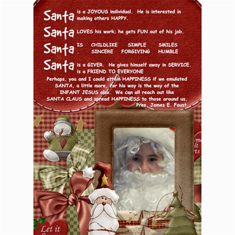 Christmas Card By Gay 7 x5  Photo Card - 2