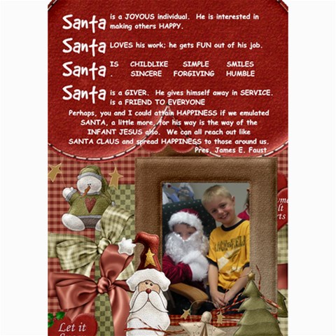 Christmas Card By Gay 7 x5  Photo Card - 4