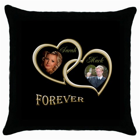 Wedding Throw Pillow By Deborah Front